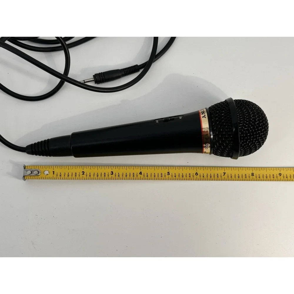 Sony F-V220 Dynamic Karaoke Microphone with Attached Cable